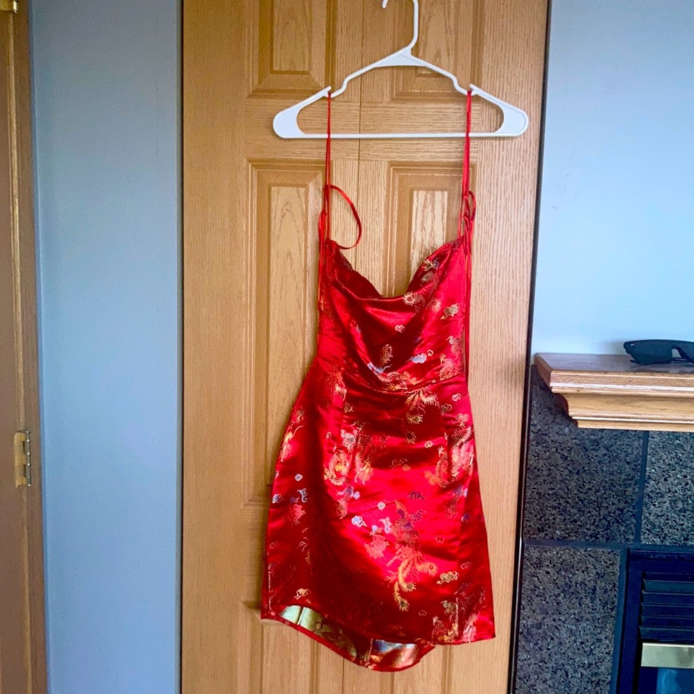 Asian inspired summer dress